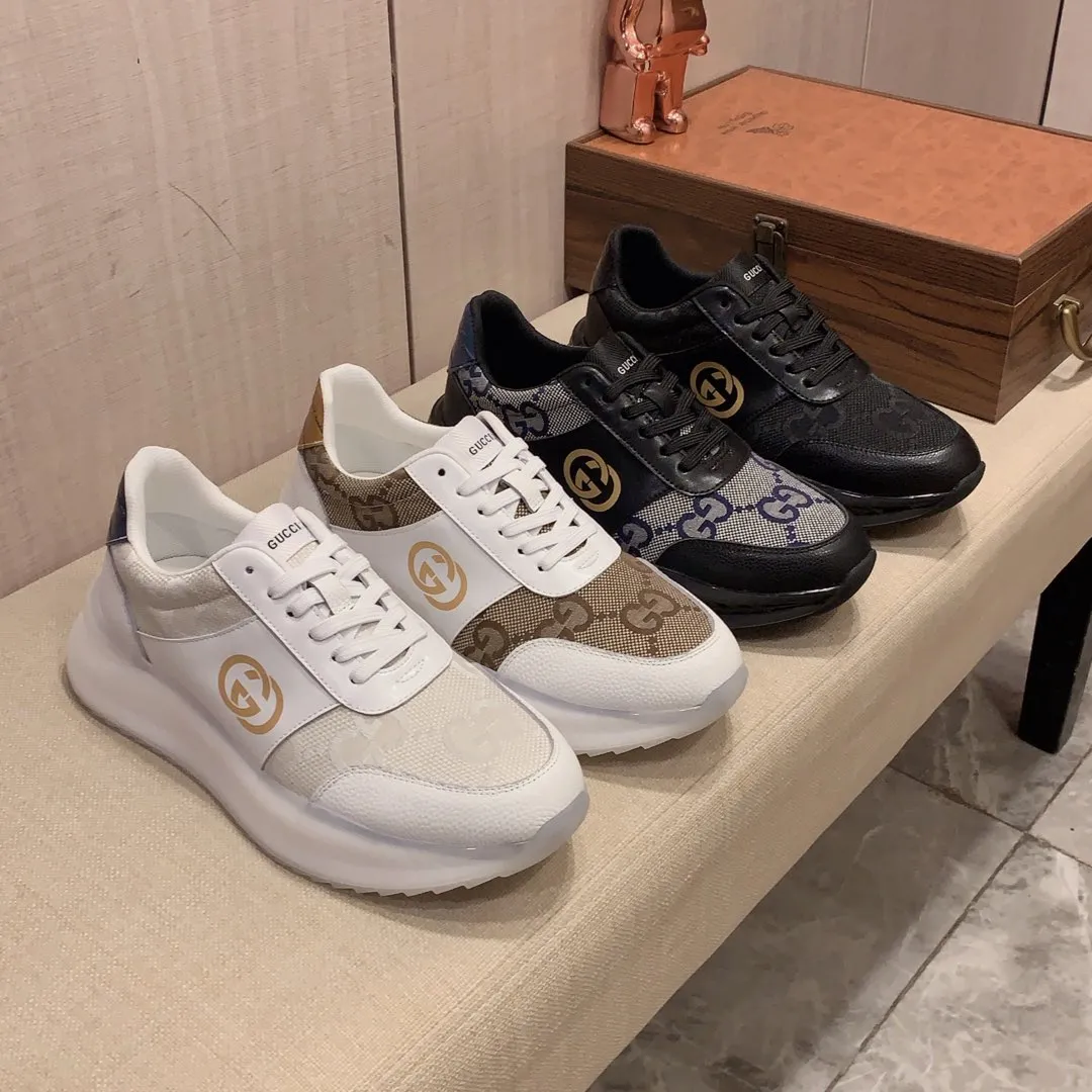 Men's men's shoes💰460💰💰🎩🎩[Lightning][Lightning] "Gucci*" The latest and most popular casual sports shoes, top brand [seduce] luxury~purchase, top~quality. [Strong] The upper is made of imported breathable cowhide with material ➕ breathable sheepskin feet (•) and fine workmanship. The original stylish and stylish soft rubber wear-resistant and non-slip outsole is light and comfortable on the feet. The real thing looks better when taken in real life. 413: code: 38-44, can be customized 45